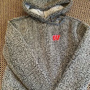UNIVERSITY OF WISCONSIN SHERPA HOODIE